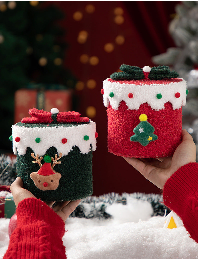 Christmas Apple Box, Candy Box & Festive Decor Box
